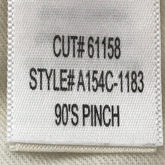 Agolde 90's Pinch Jeans Women 23 White High Rise Button Fly Stretch Preppy 17477 - Picture 4 of 13